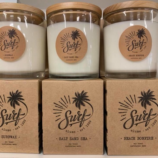 Delicious scented candles