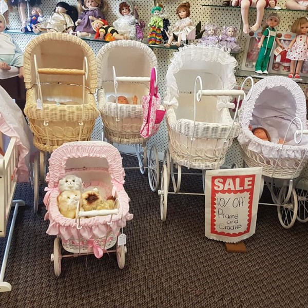 Gorgeous Prams at Sydney's Original Doll Hospital