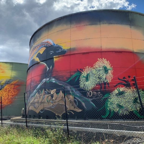 Wilton Tank Murals
