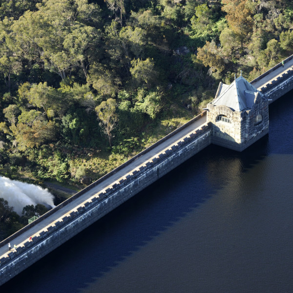 Cataract Dam Aerial