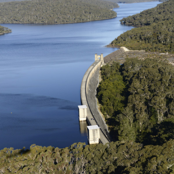 Cordeaux Dam Aerial 