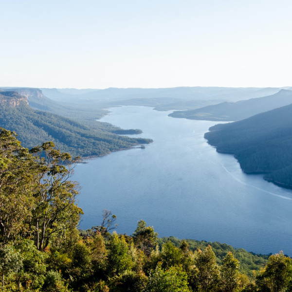 Lake Burragorang Warragamba Catchment - Photographer John Spencer/DPIE