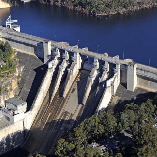 Warragamba Dam Aerial 