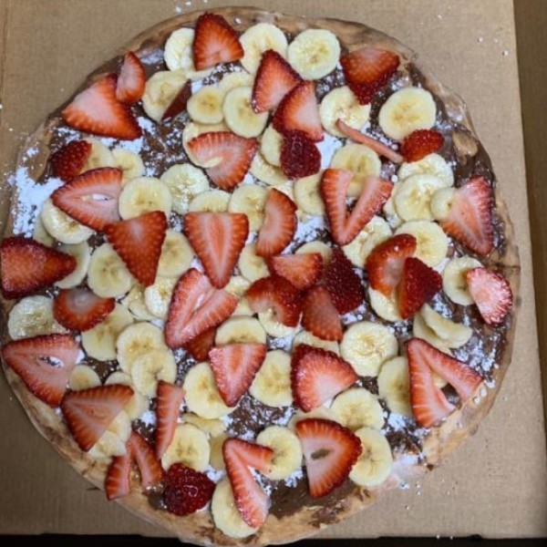 Nutella Pizza at LaFamiglia Pizzeria