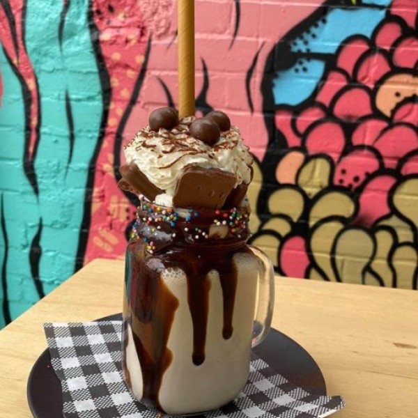 Choccie Milkshake at Moses Barnes
