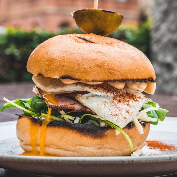 Burger at Picton Social