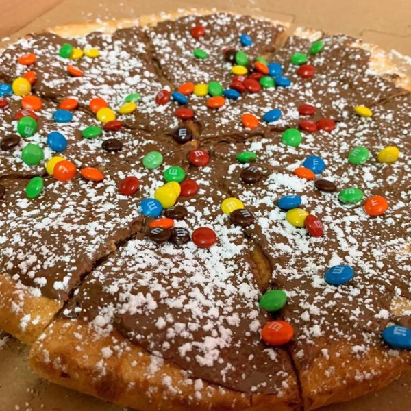 Dessert Pizza at The Dale Diner